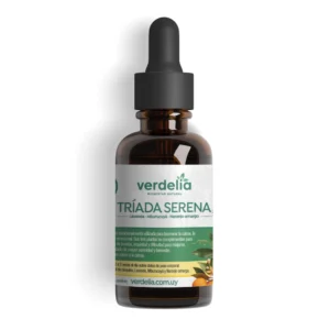 Tríada Serena – Gotas Naturales para la Relajación y el Equilibrio Emocional | Verdelia